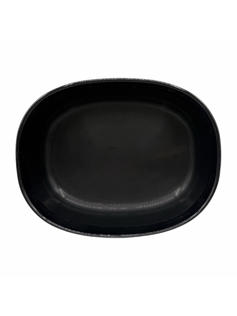 Vintage Corning Ware 11” French Black 3Qt Oval Casserole Dish F-2-B